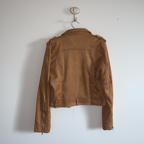 Forever 21 Faux Suede Moto Jacket - Picture 3 of 3